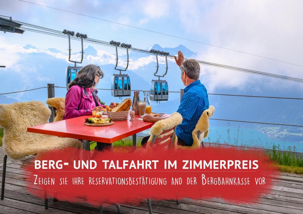 Berghaus Niederhorn Hotel Беатенберг Екстериор снимка